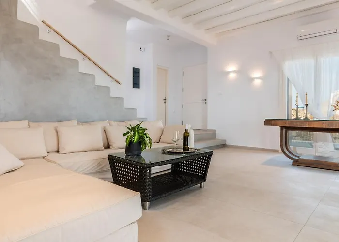 ヴィラ Deko Villa Mykonos *