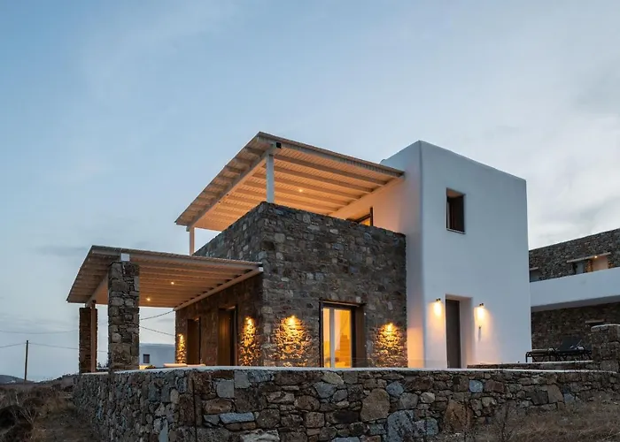 Deko Villa Mykonos ヴィラ アノ・メラ